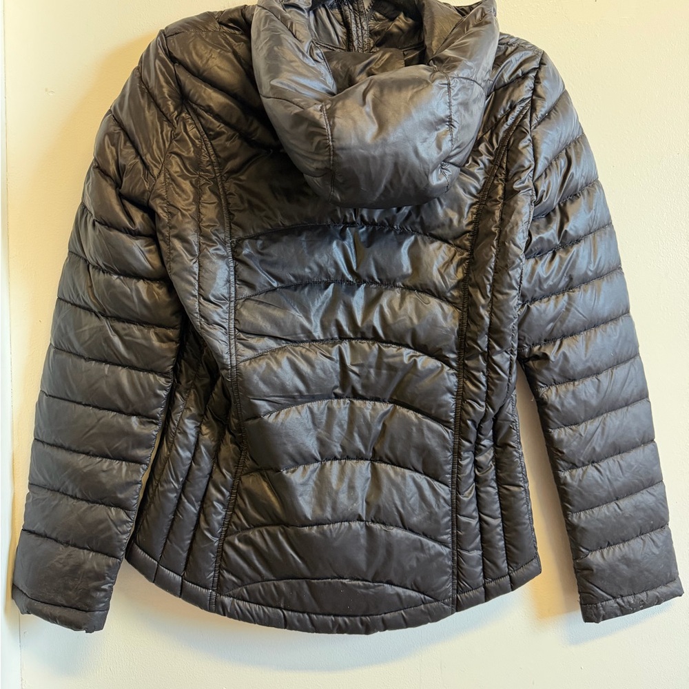 Andrew Marc Packable Down Jacket Small Black Ligh… - image 4